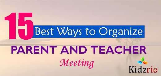 parent and teacher meeting