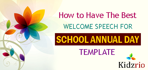 welcome speech for school annual day