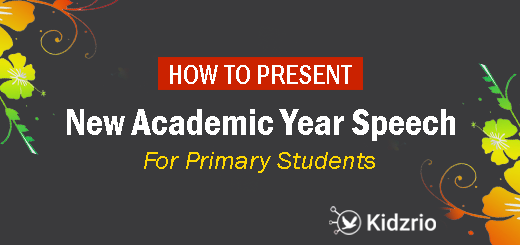 new academic year speech for primary students