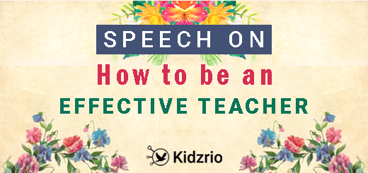 How to be an Effective Teacher