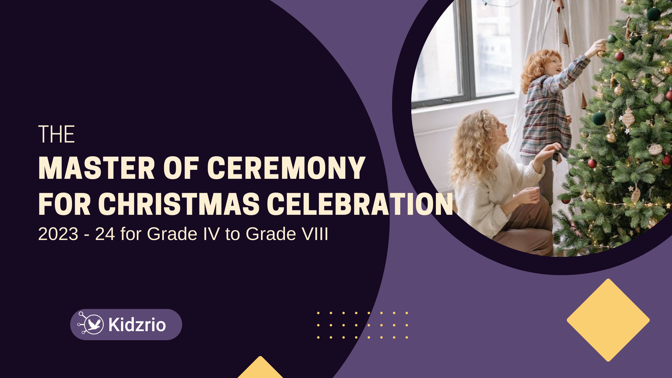 Master of Ceremony for Christmas Celebration 2023-24 for Grade IV to Grade VIII Images
