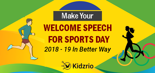 welcome speech for sports day 2018-19
