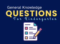 GK Questions for Kindergarten Cover