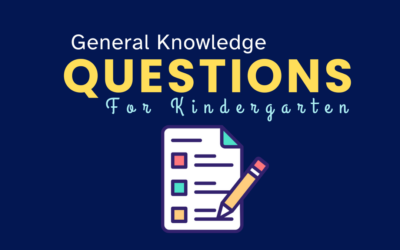 GK Questions for Kindergarten