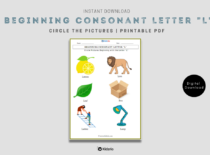 Beginning Consonant Letter "L"