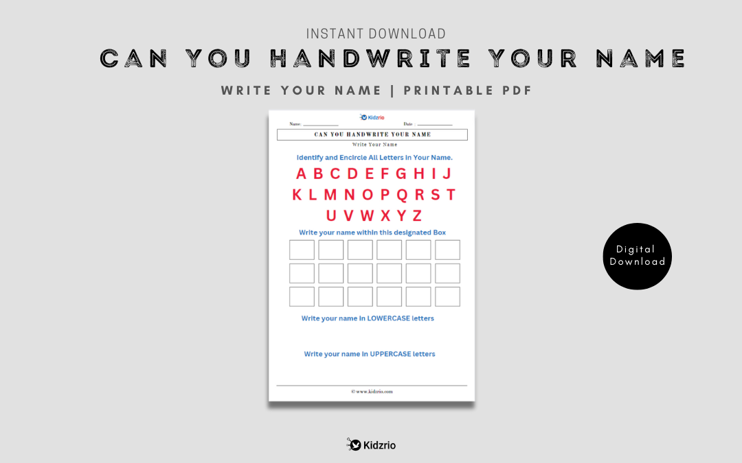 Can You Handwrite Your Name