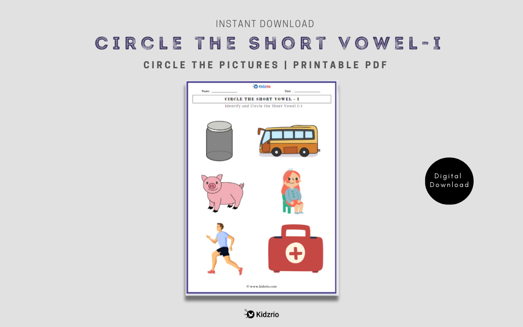 Circle the Short vowel I