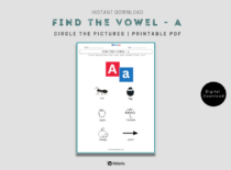 Find the vowel A