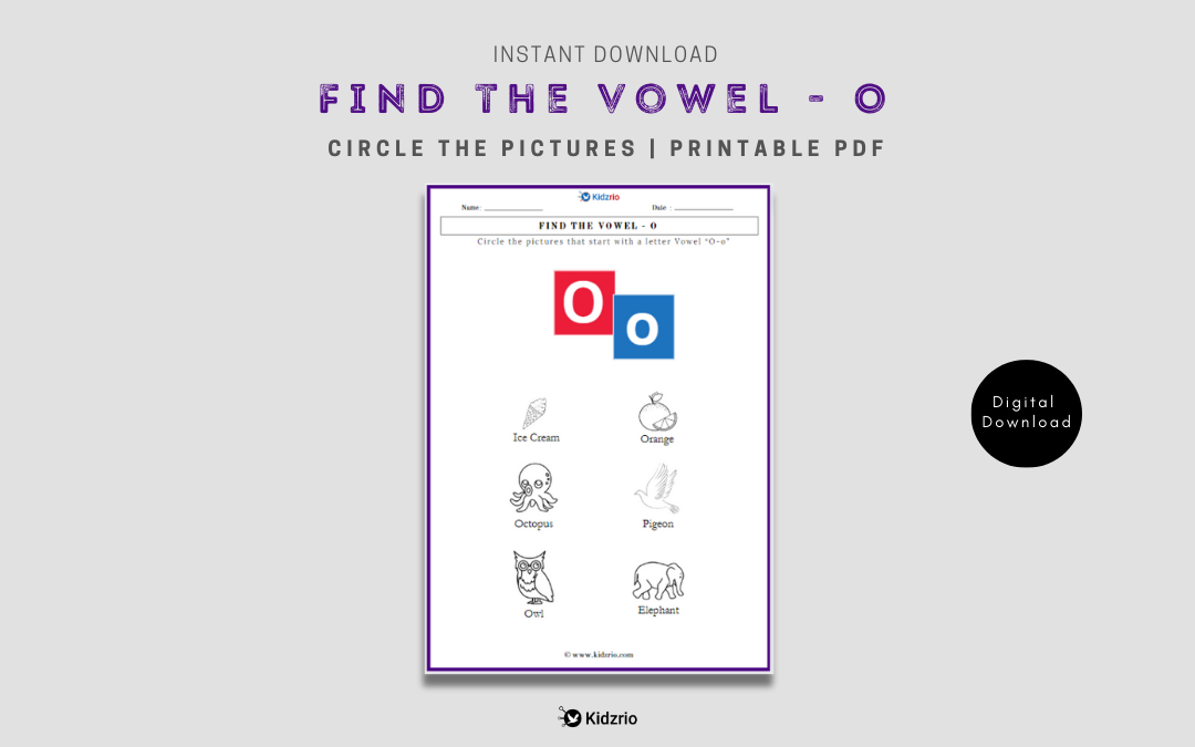Find the vowel O