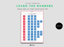 Learn the Numbers_ From One to Ten