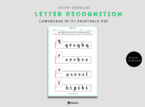 Letter Recognition Lowercase (q-t)