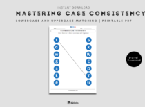 Mastering Case Consistency: Lowercase and Uppercase Matching