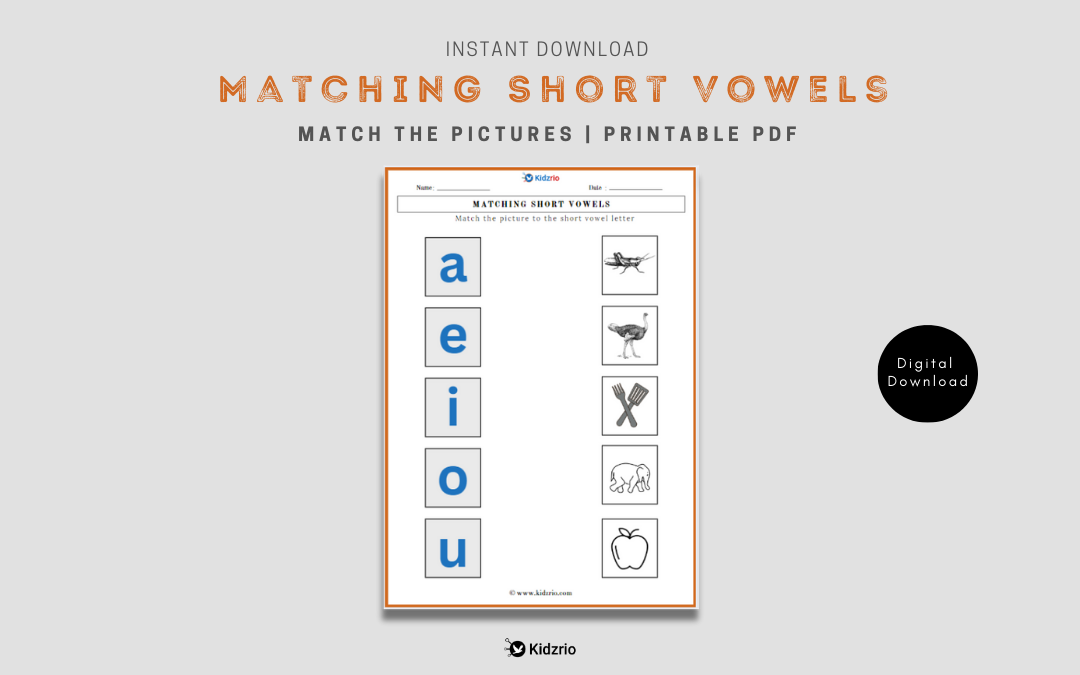 Matching Short Vowels