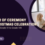Master of Ceremony for Christmas Celebration 2023-24 for Grade IV to Grade VIII Images